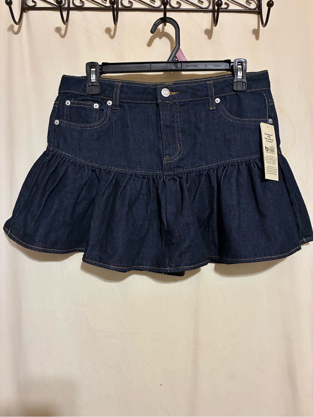Ruffle Mini Skirt